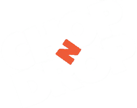 Chop N' Drop logo for Commodore 64